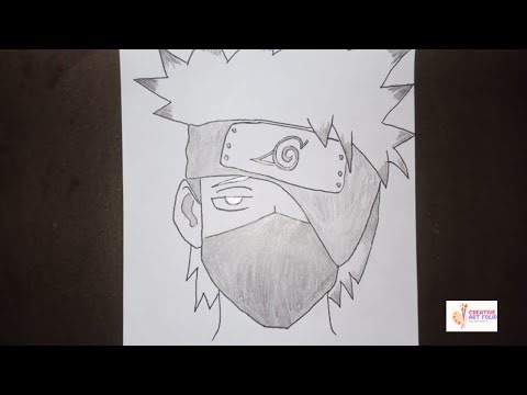 How to Draw Kakashi Step by Step | Kakashi Drawing Full Body, Eyes & Sharingan Tutorial