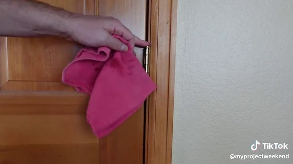 Here I show you how to fix a squeaky door hinge. You can start by cleaning it with WD-40, this will work great to break down any debris and dirt buildup. However WD-40 is really a cleaner. To lubricate the hinge you want to use something else. There are tons of lubricants to choose from and you can pick some up at your local hardware store or online. #diy #handyman