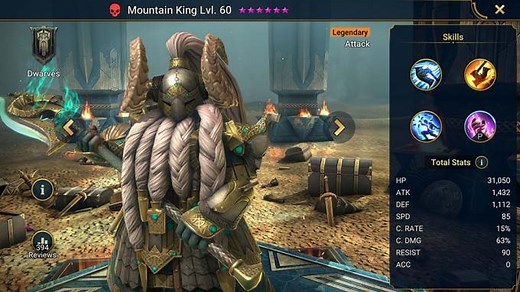 Mountain King - HellHades - Raid Shadow Legends