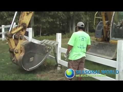 Steel Wall Inground Pool installation