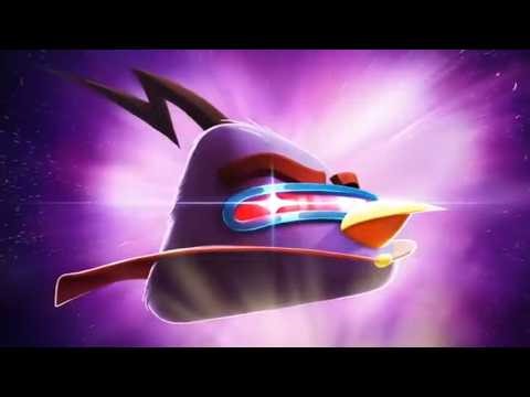 lazer bird hits angry birds space