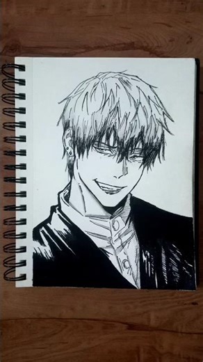 NAOYA ZENIN drawing ✨️ #art #anime #jujutsukaisen