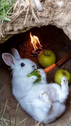 Rabbit Loves the Gardener 😍