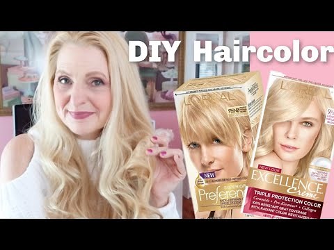 DIY Hair Coloring at Home | How to color your hair | Best Hair Color to use | Loreal 9 1/2 NB