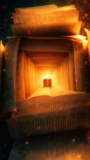 She hid the gift inside books 📚🎁