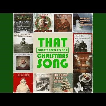 Santa's got his big fat cock stuck in the chimney