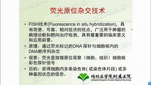 医之本名医讲坛42期：FISH检测的临床应用