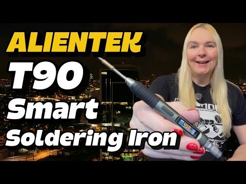 ALIENTEK T90 Smart Soldering Iron Review & Test!