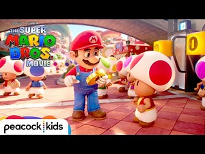 Toad Brings Mario To The Mushroom Kingdom Scene