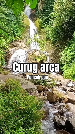 curug arca puncak dua #shorts