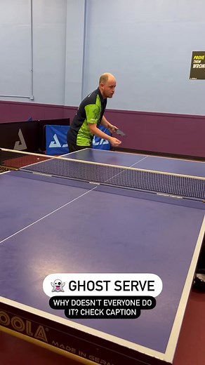 The Myth of the Ghost Serve in Table Tennis