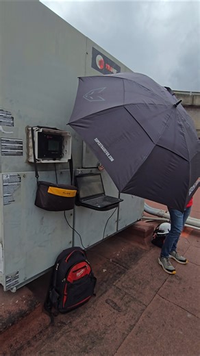 servicio correctivo a chiller trane #chiller #airconditioningsystem #hvac #refrigeración