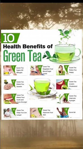 10 Health Benefits of Green Tea