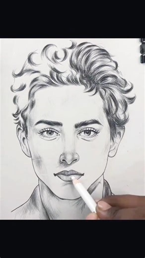 Let’s Draw a Face with Pencil ✏️ | Easy Face Drawing Tutorial