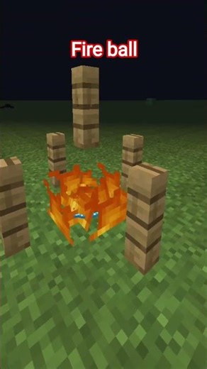 Minecraft Fireball Show 🔥 | Epic Explosion 🔥 #shorts