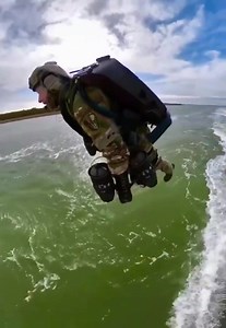 42K views · 507 reactions | The future is now, old man! Watch a Netherlands Maritime Special Operations Force operator fly a Gravity Jet Suit : Gravity Industries | TacticalGear.com | Facebook