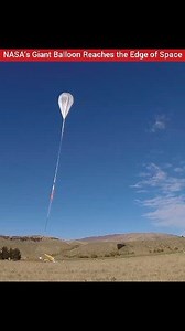 NASA’s Balloon Program! This is a super-pressure balloon (SPB) taking off from New Zealand, floating high into the stratosphere — above 99% of Earth’s atmosphere! 🌍✨ These balloons aren’t just huge and beautiful — they carry scientific instruments, test space mission equipment, and collect data for weeks without ever needing a rocket. Some even aim to stay aloft for over 50 days! 🛰️ It’s like a satellite without the cost, floating gracefully above the world while scientists do some serious res