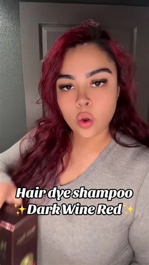 Dark Wine Red Hair Dye Shampoo: Transform Your Look