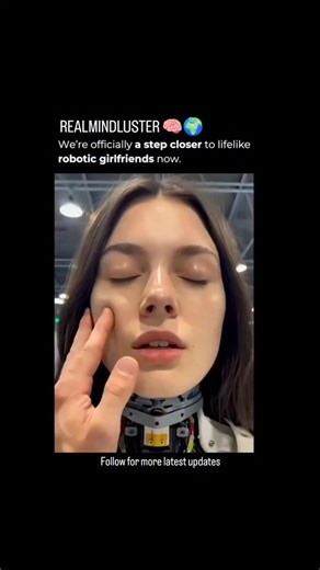 Realmindluster | We might have just crossed into a new era of humanlike robotics This latest prototype shows a robot with an incredibly soft and realistic... | Instagram