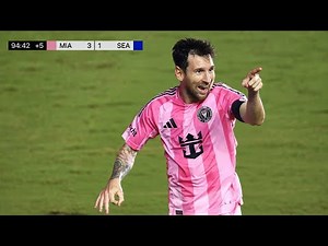 Messi vs Seattle Sounders | Goal, Assist & Revenge Win! 🔥🐐 | 16/09/2025