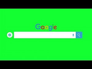 Google search green screen video