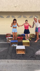 791K views · 1.4K reactions | Pick a box to jump in to find out the consequences  #viralvideo #funny #game #friends A person faces the suspenseful choice of picking a box, unaware of the surprising or scary consequences that await. | Nick K | Facebook