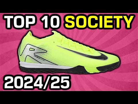 TOP 10 best SOCIETY football boots 2024/25 - Shirts and Football Boots