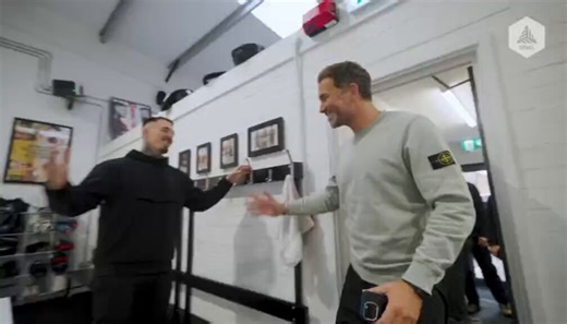 Tom Aspinall tries to "tax" Eddie Hearn’s legs as the heavyweight champ joins Matchroom 👀🥊"I’m gonna kick Callum from Matchroom because Eddie didn't want the smoke... Look, Eddie, if I do Callum 50 [kicks], I've got to do you 50 though as well.""Because I've got a brain! ... You’re gonna let the UFC World Heavyweight Champion kick me on the leg? I’m not even getting paid for it!""I don't give a f***! I'm not having 10%. You want to give me a couple of hundred grand or a million, I'll do it. I'