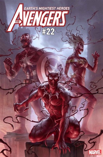 Marvel Comics Carnage Variant Covers 