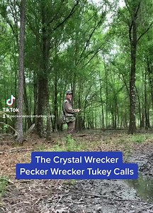 Trying to strike one with the Crystal Wrecker 🦃🦃 | Pecker Wrecker Turkey Calls