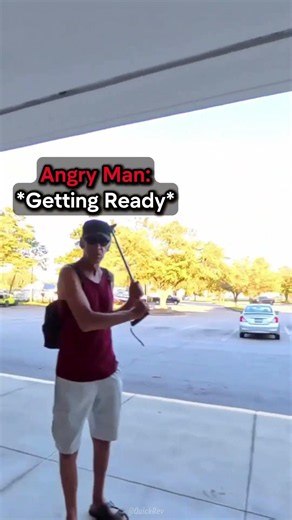 Biker Encounters Angry Old Man (Credit: @arditi.vx on IG) #usa