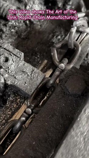 Incredible Automated Chain Welding Process #Manufacturing #Engineering #HowItsMade #ChainMaking