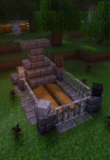 Create Your Own Graveyard Build in Minecraft