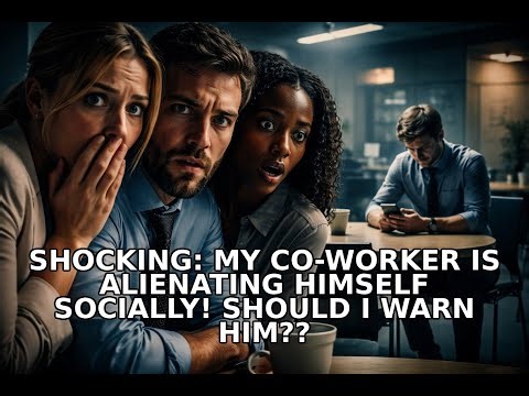 SHOCKING: My Co-Worker Is Alienating Himself Socially! Should I Warn Him??