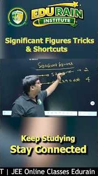 Significant Figures Easy Explanation 📚 |EDURAIN INSTITUTE |