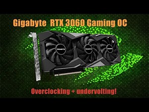 Rtx 3060 - Overclocking 2100MHz Gpu, 2087Mhz Vmem + Undervolting!