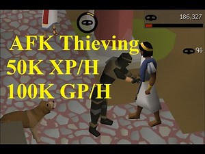 AFK Thieving exp/gp method, Varlamore Wealthy Citizens (50k xp/h, 100k gp/h)