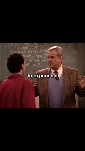 Boy Meets World: Mr. Feeny On Not Letting Others Dictate You #BoyMeetsWorld #MrFeeny #Motivation