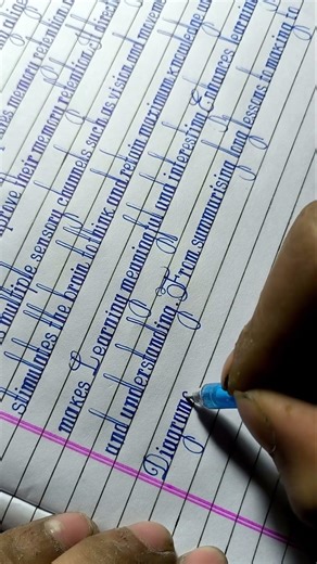 Unique and modern handwriting practice #handwriting #handwritingpractice #cursivewriting #calligrapy