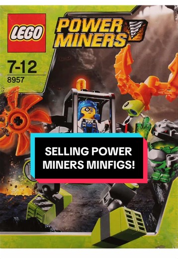 Power miners is absolutely a top 5 Lego original theme! What’s your thoughts on this? Come visit me at booth AE25 at the Renningers Flea market to shop hundreds of Lego items! [ 4835 West Eau Gallie Blvd. Melbourne, FL 32934 ] Please keep in mind that these sales are done at my in person location and not on bricklink! Having a physical location requires additional overhead costs, labor, and other factors that have to be factored in. Curious about saving on your next Bricklink order from me? Send