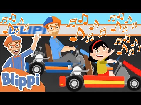Vehicle Song｜BLIPPI｜Children's Music｜Trucks For Kids｜Gecko's Songs