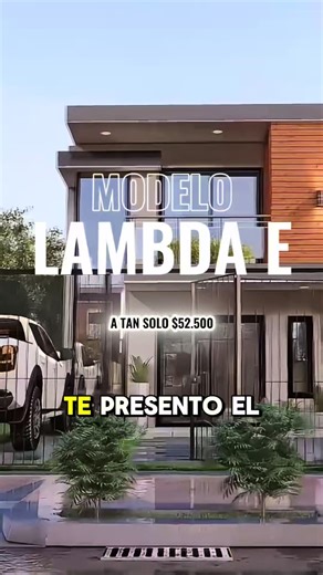 Modelo de Casa Landa e: Diseño Moderno y Funcional