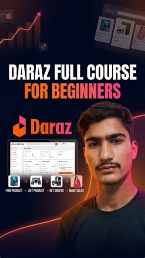 Daraz Full Course 2026 | Selling Seekhein Pakistan Mein #Shorts
