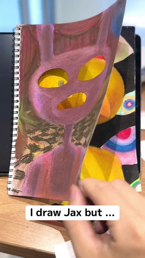 #tadc #jax #theamazingdigitalcircus #abstracted #art | jax