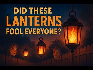 These Solar Flame Lanterns Fooled My Neighbors - TomCare Metal Solar Lights Review