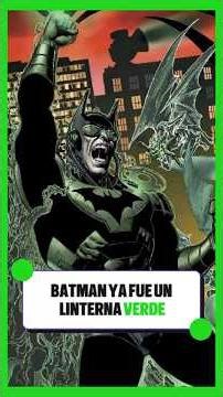 DID YOU KNOW THAT BATMAN WAS ONCE A GREEN LANTERN?