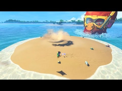 ASTRO BOT octopus boss fight