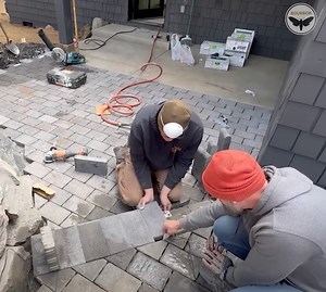 224K views · 1.4K reactions | This is How You Install Pavers | Bourbon Moth Woodworking | Facebook
