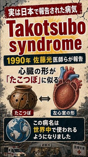 災害後のストレスで心臓が止まりかける？タコつぼ型心筋症とは
