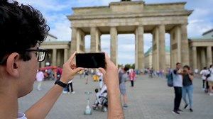 Berlin Germany August 10 2023 Slow Motion Stock Footage SBV-348762875 - Storyblocks